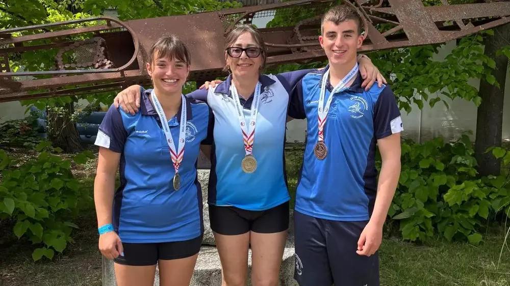 Gran éxito del piragüismo de Cullera en el Campeonato de España de Aranjuez