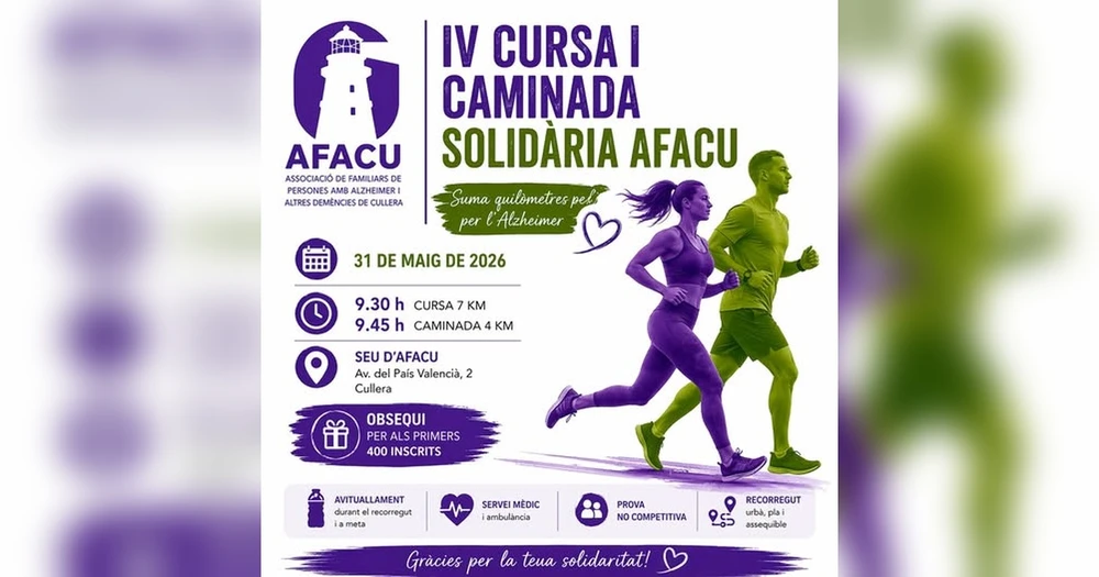 Carrera y Caminata Solidaria por el Alzheimer