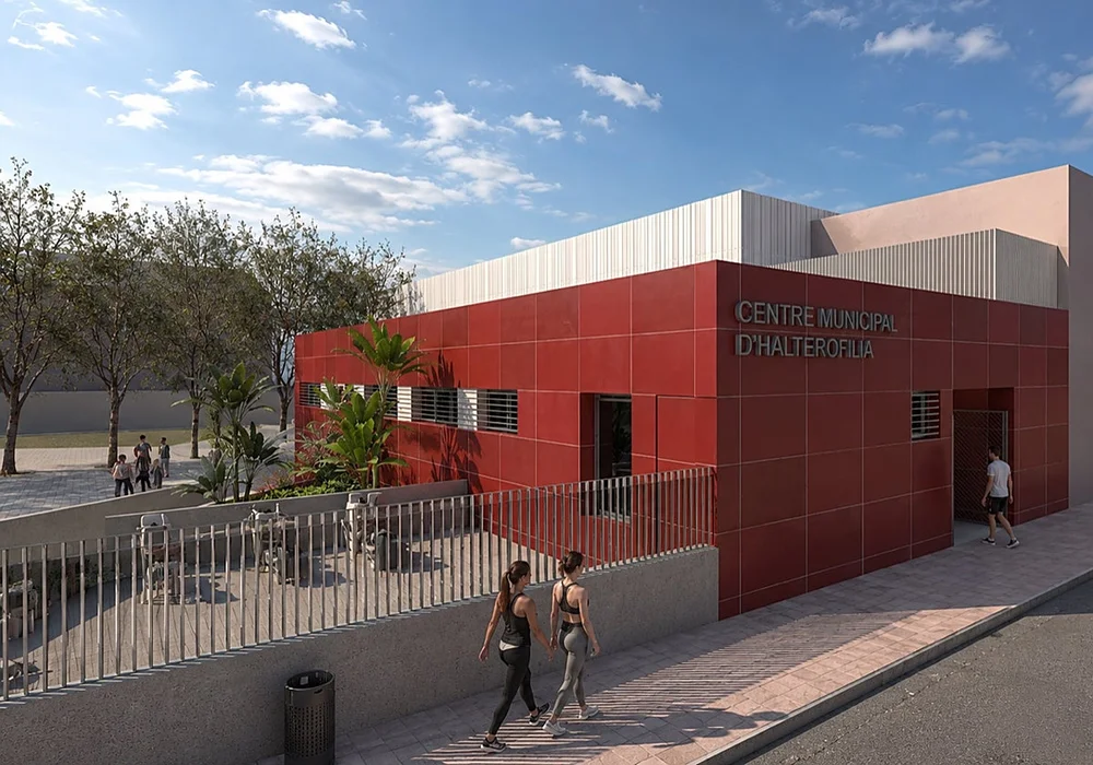 Obras pabellón halterofilia Cullera