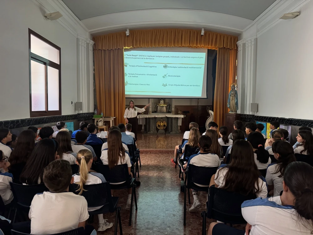 Alumnos La Milagrosa Alzheimer
