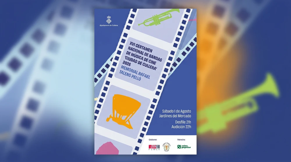Tres bandes nacionals interpretaran les grans melodies del cinema la nit de l'1 d'agost
