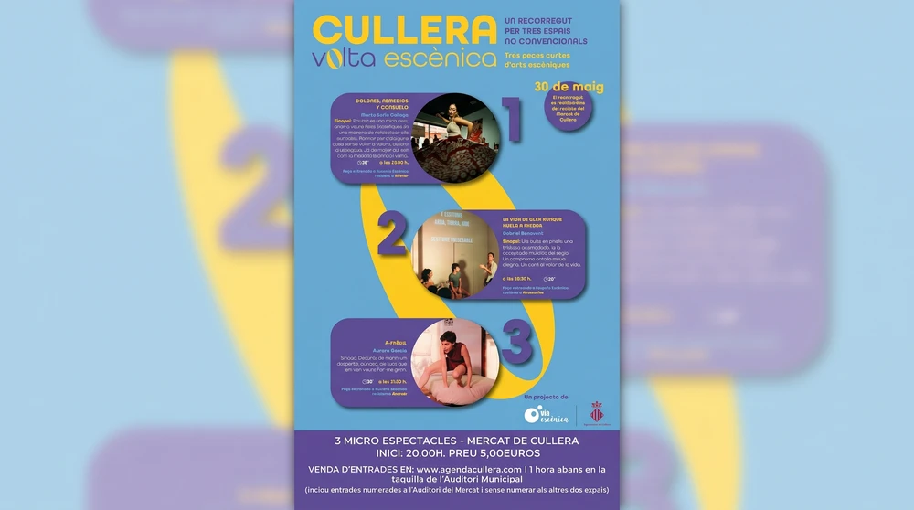 El Mercado Municipal se transforma en un escenario teatral alternativo con tres microespectáculos de teatro