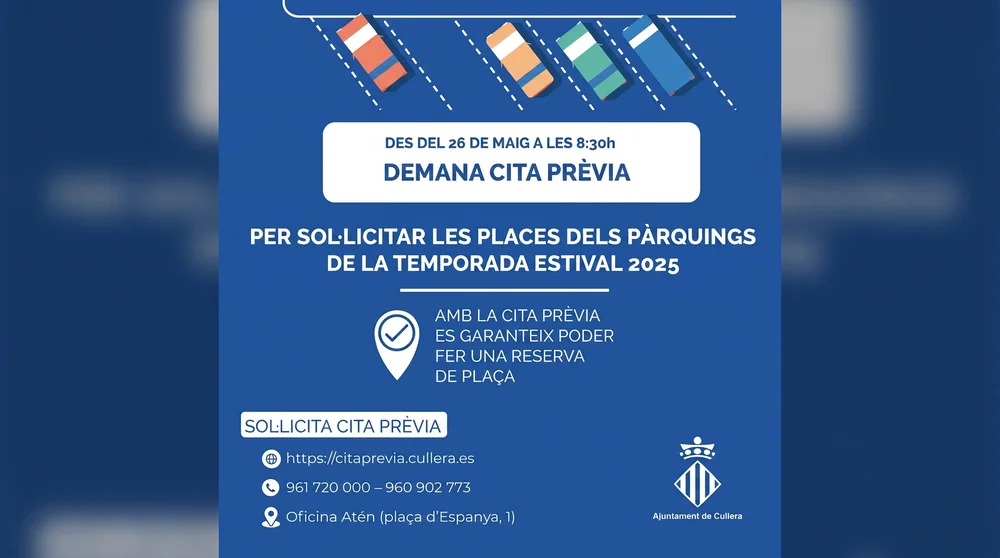 L'alta demanda d'abonaments per als aparcaments d'estiu col·lapsa l'oficina ATEN i els canals telemàtics