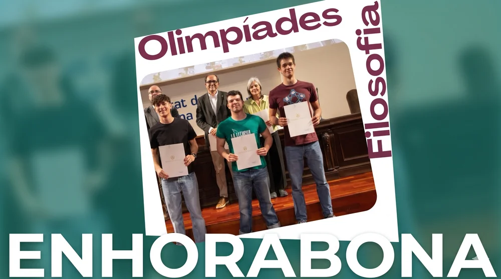 Un alumne de l'IES Blasco Ibáñez, guardonat entre quasi 2.000 participants en les Olimpíades de Filosofia