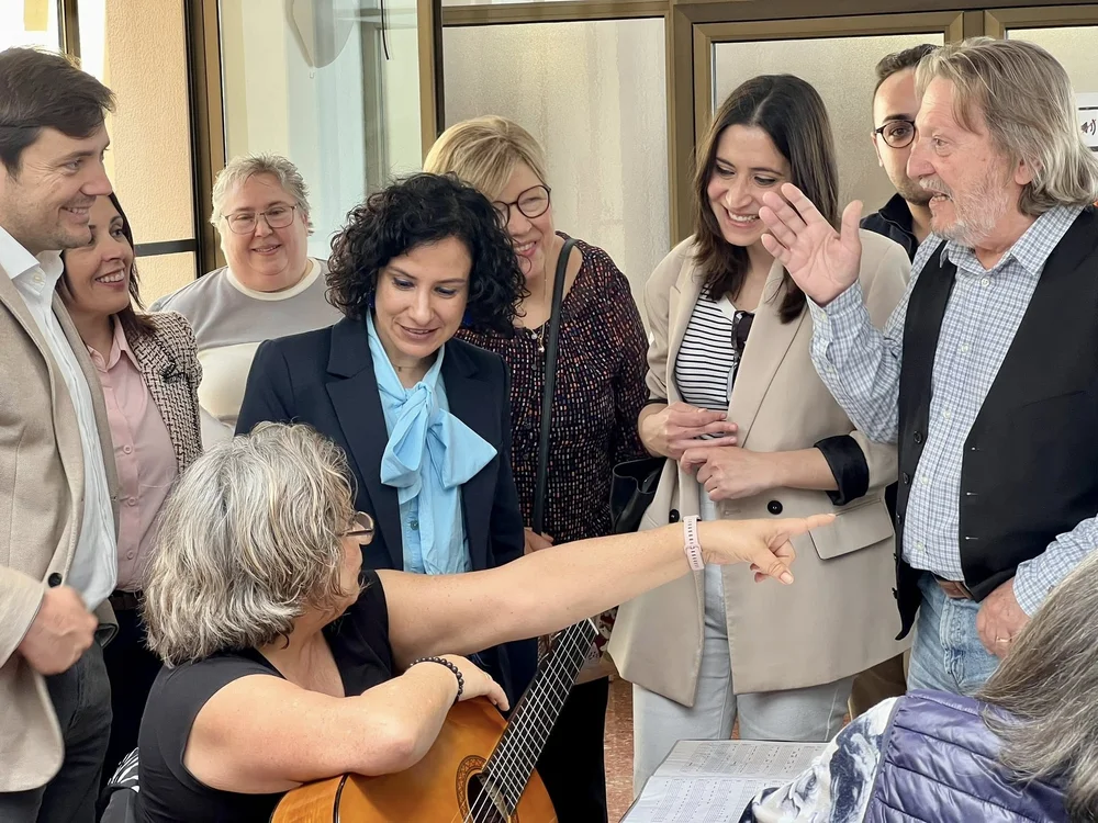La consellera de Serveis Socials visita el centre d'envelliment actiu
