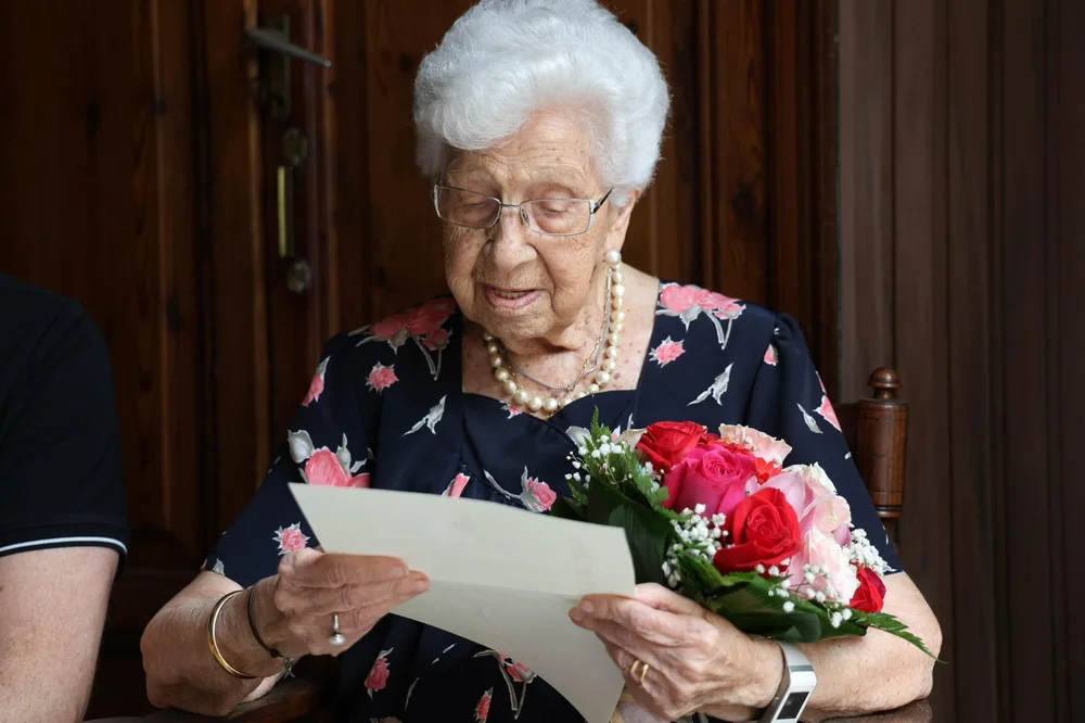 Leonarda Borja compleix 101 anys com a referent de la tradició artesanal i la història local