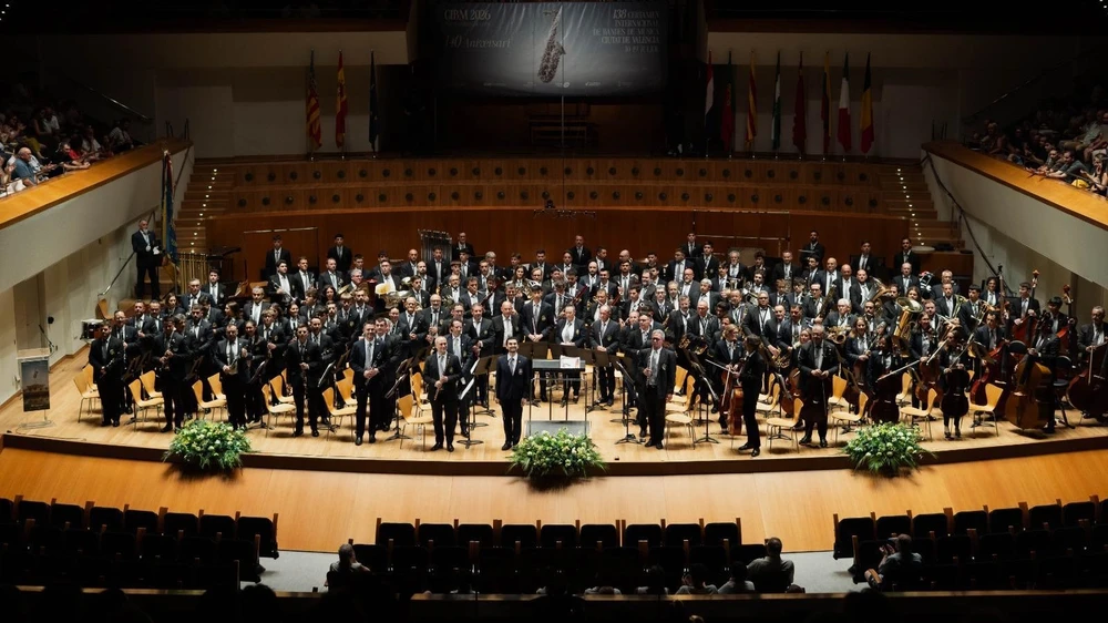 La SMI Santa Cecília gana la Sección de Honor del Certamen Internacional de Bandas de Valencia