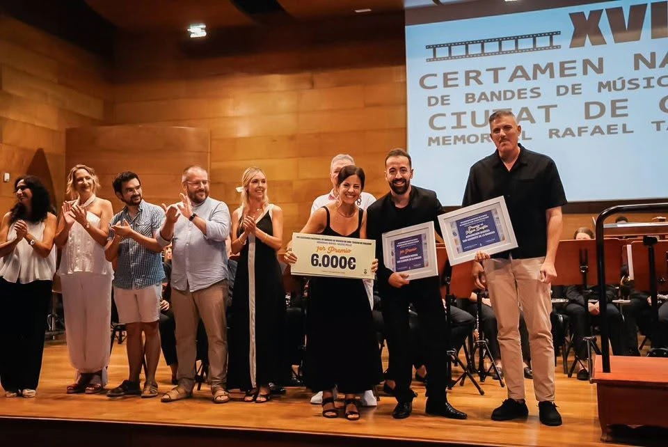 La banda San Clemente de la Mancha guanya el Certamen Nacional de Bandes de Música de Cinema