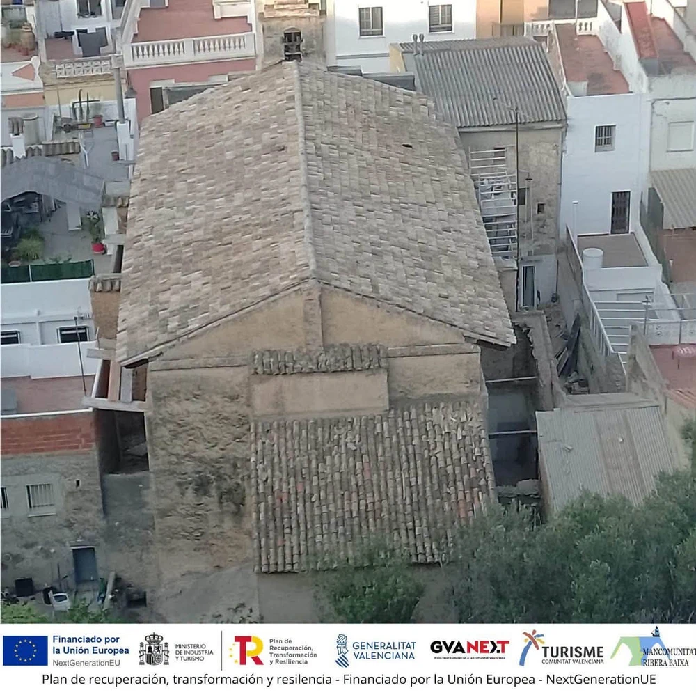 La restauración de Santa Anna avanza para acoger el Museo de la Mare de Déu