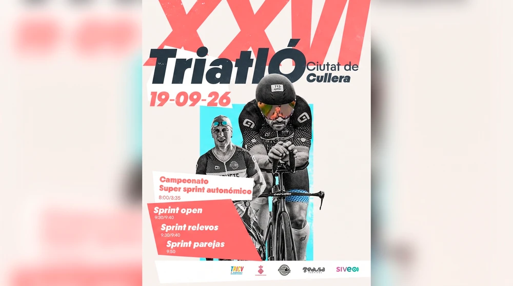 El XXVI Triatlón Ciudad de Cullera movilizará a cientos de deportistas populares