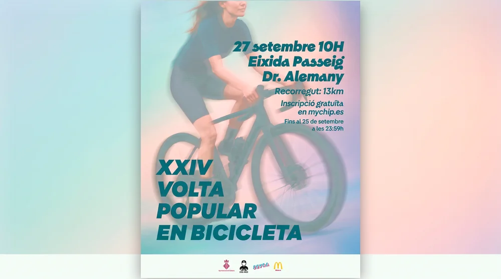 Compte arrere per a participar en la nova marxa ciclista no competitiva d'aquest diumenge