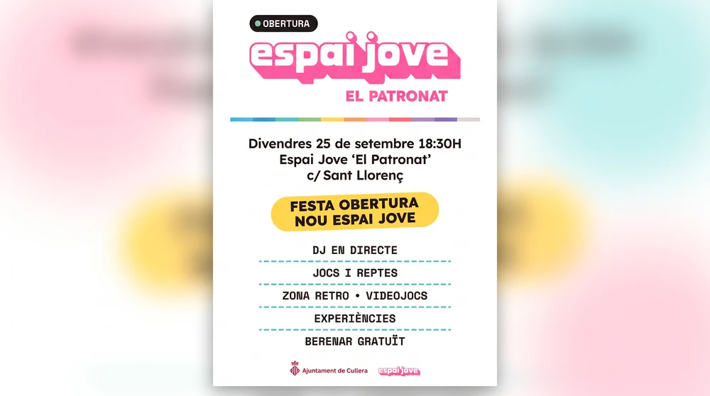 El nou centre d'oci per a la joventut obri divendres al carrer Sant Llorenç amb una festa
