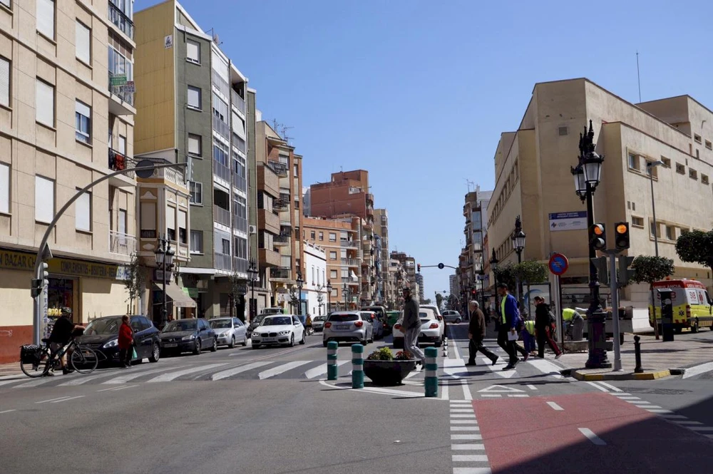 Herida una mujer de 42 años tras ser atropellada en un paso de peatones